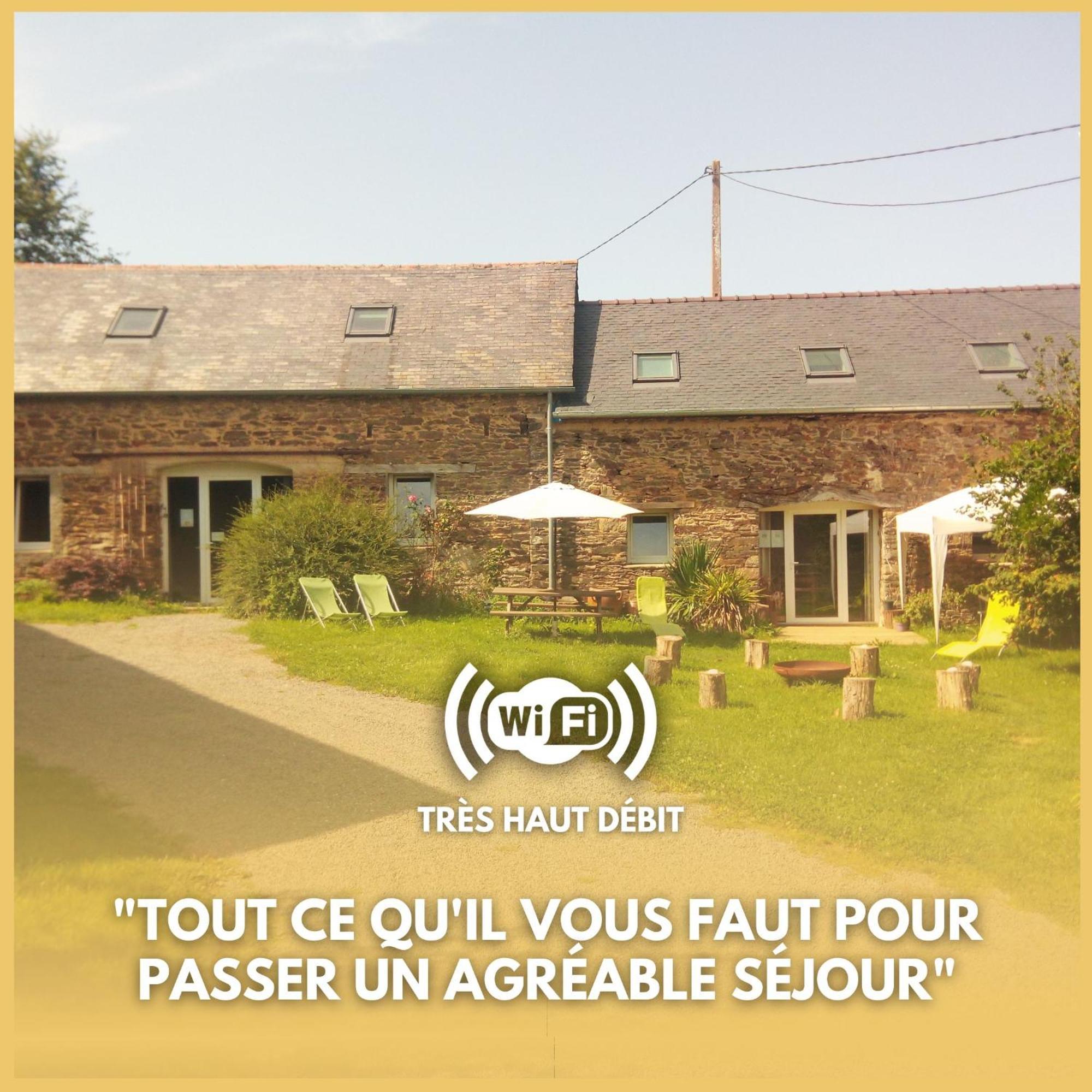 Le Jardin Enchanteur, Chaleureuse Maison D'Hotes Eco-Responsable, Calme Et Accueillante Loperec Экстерьер фото