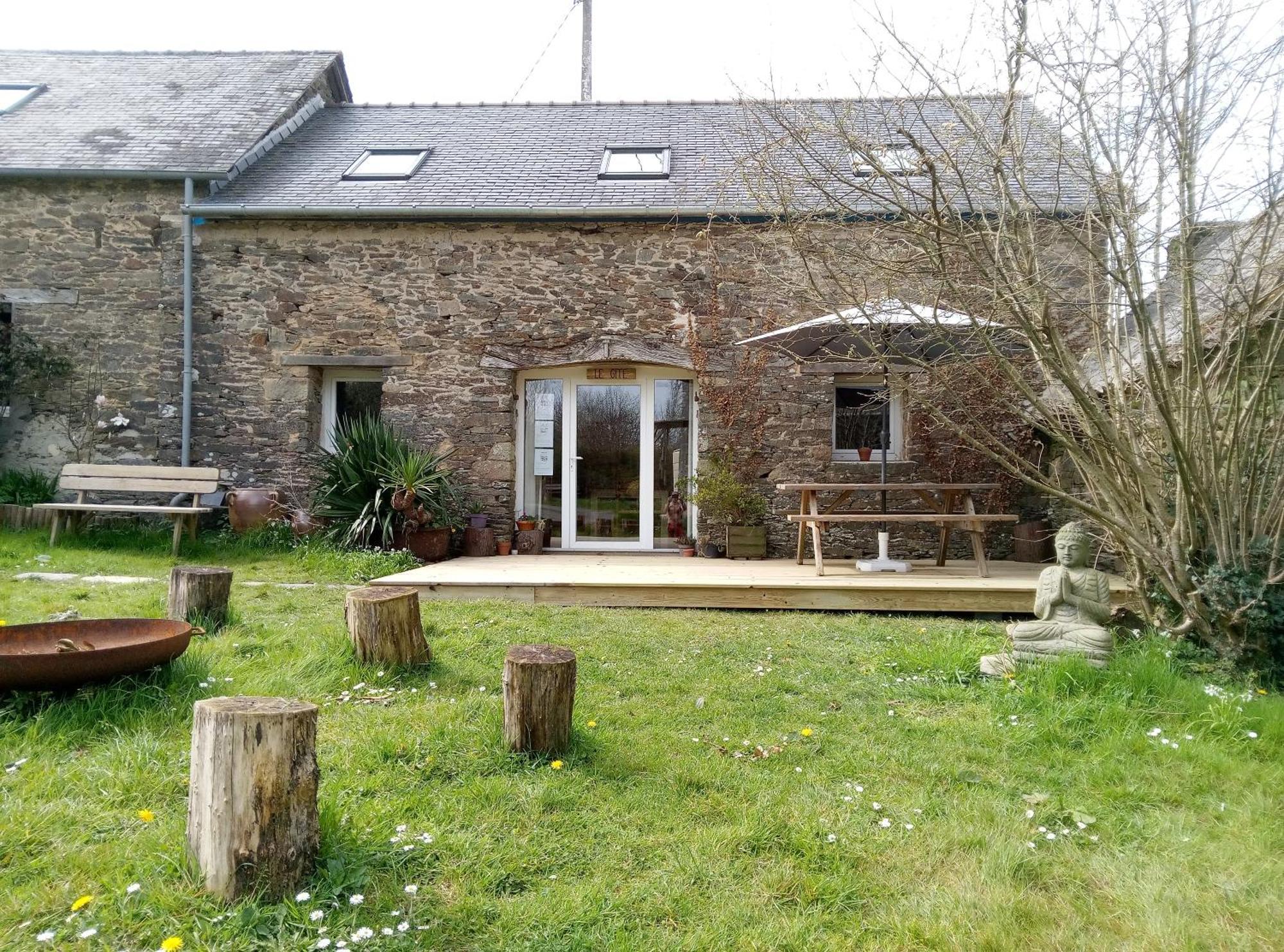Le Jardin Enchanteur, Chaleureuse Maison D'Hotes Eco-Responsable, Calme Et Accueillante Loperec Экстерьер фото
