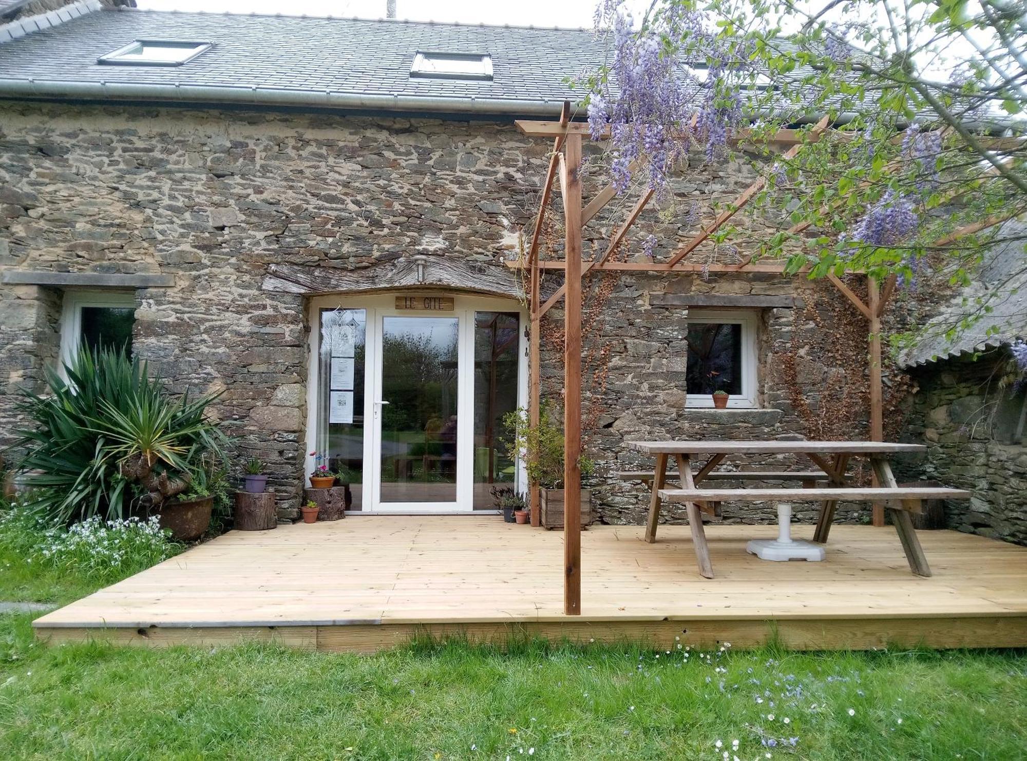 Le Jardin Enchanteur, Chaleureuse Maison D'Hotes Eco-Responsable, Calme Et Accueillante Loperec Экстерьер фото